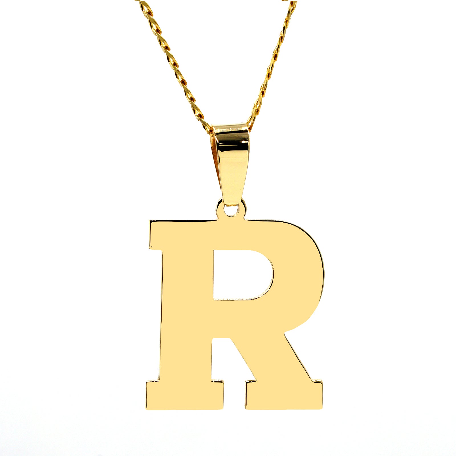 14K Gold Multiple Initial Necklace