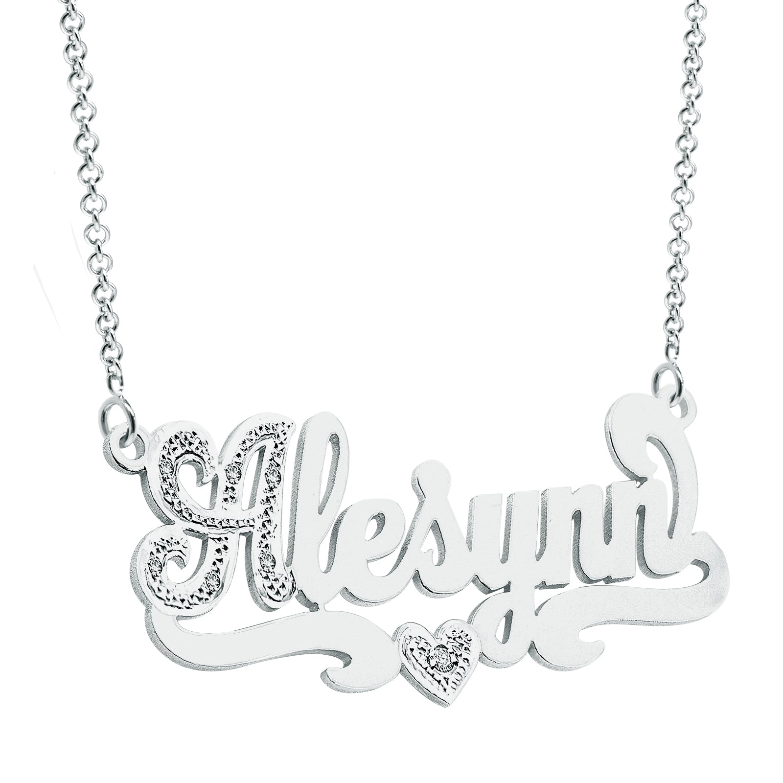 First letter of name necklace deals