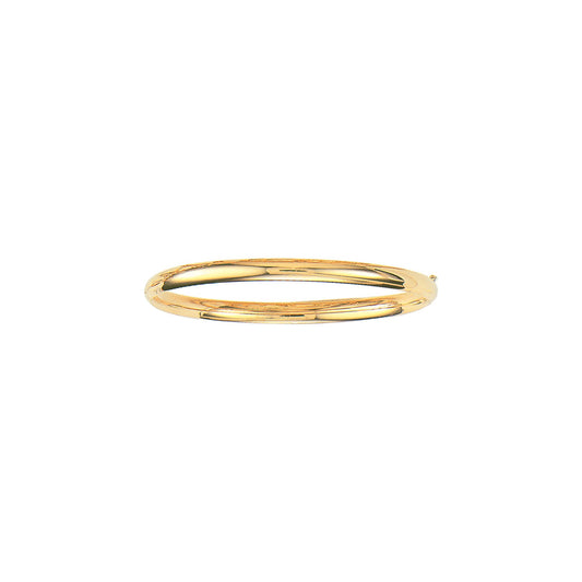 10K Yellow Gold Polished Bangle