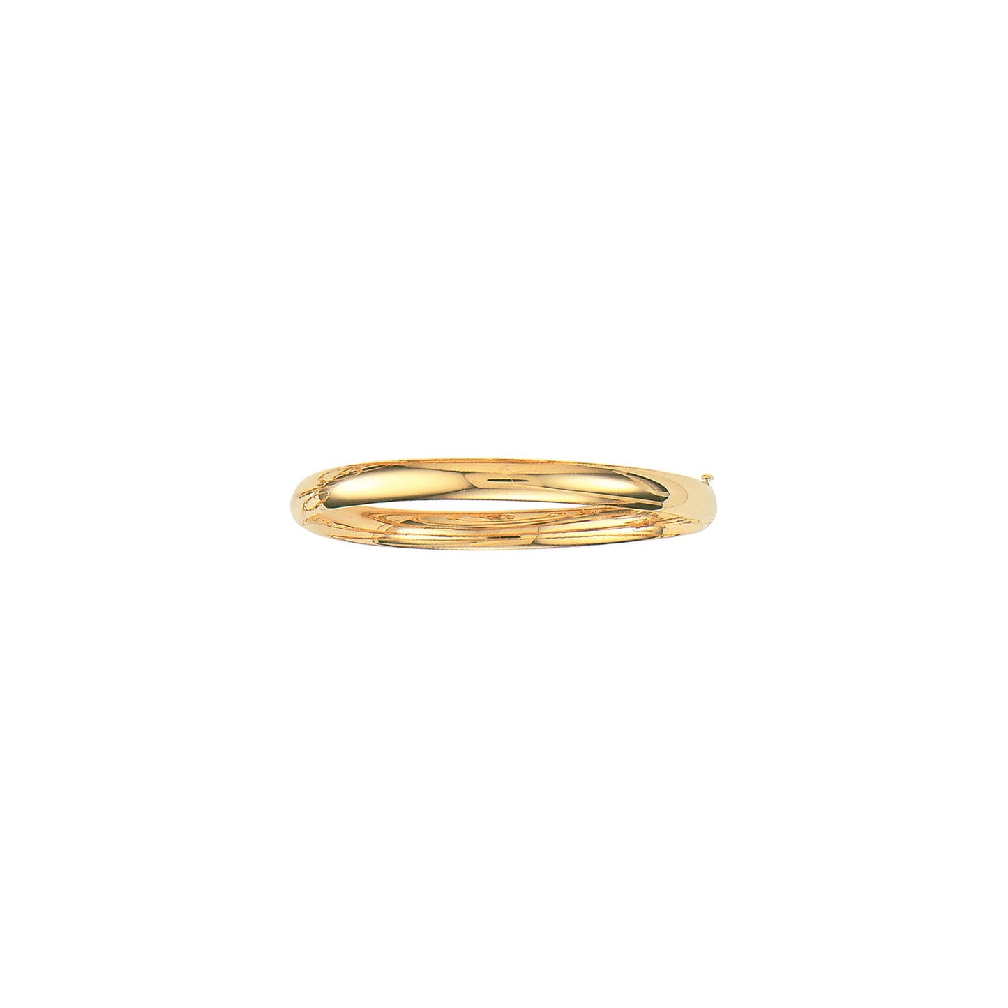 14K Yellow Gold Polished Bangle