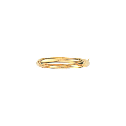 14K Yellow Gold Polished Bangle