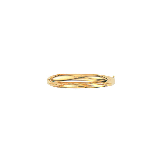 14K Yellow Gold Polished Bangle