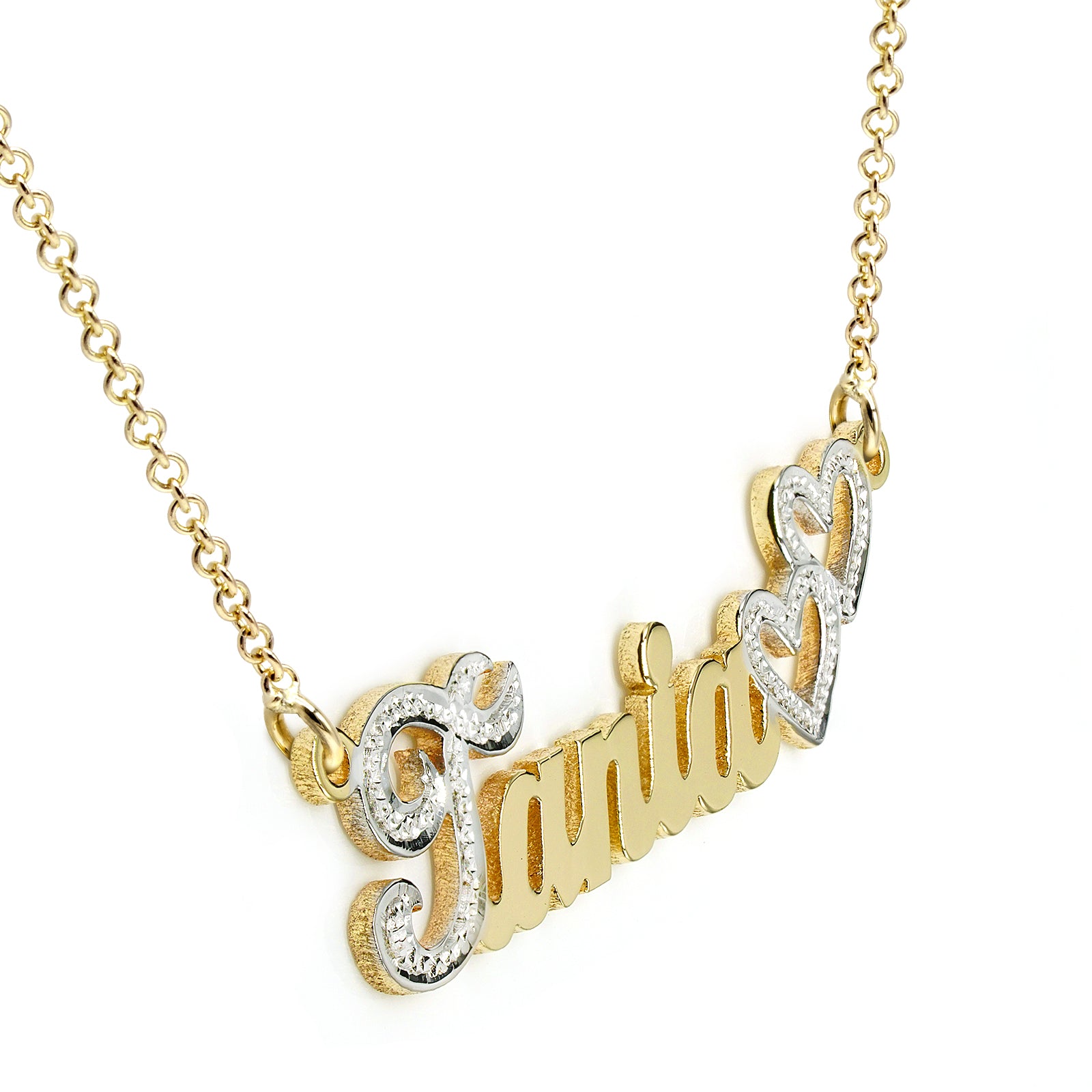 14kt name plate online