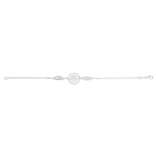 Sterling Silver Dream Catcher Bracelet