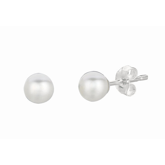 Sterling Silver Freshwater Pearl Stud Earring