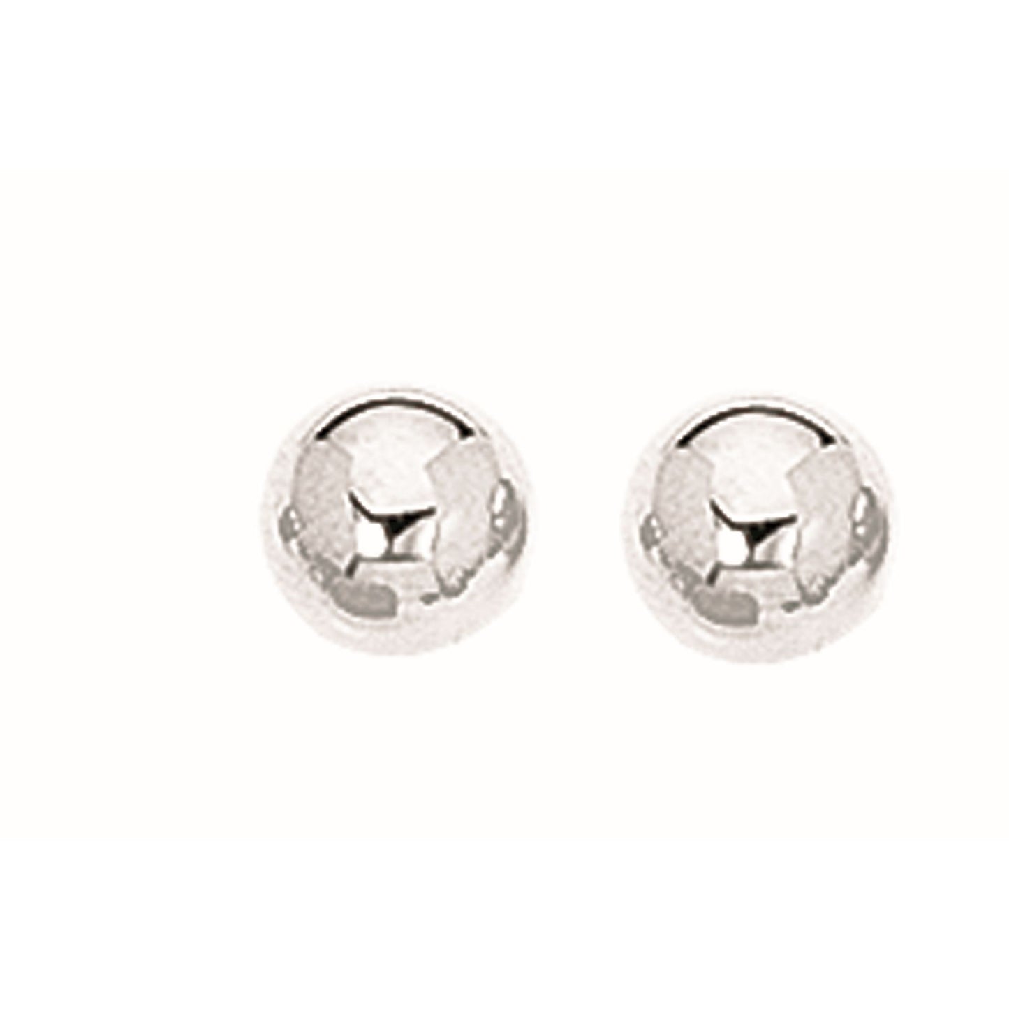 Sterling Silver Ball Stud Earring