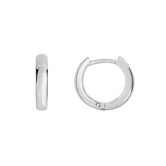 Sterling Silver Huggie Earring