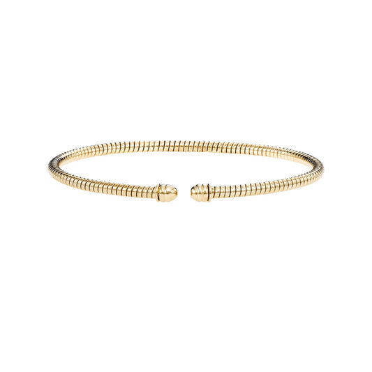 14K Yellow Gold Tubogas Bangle