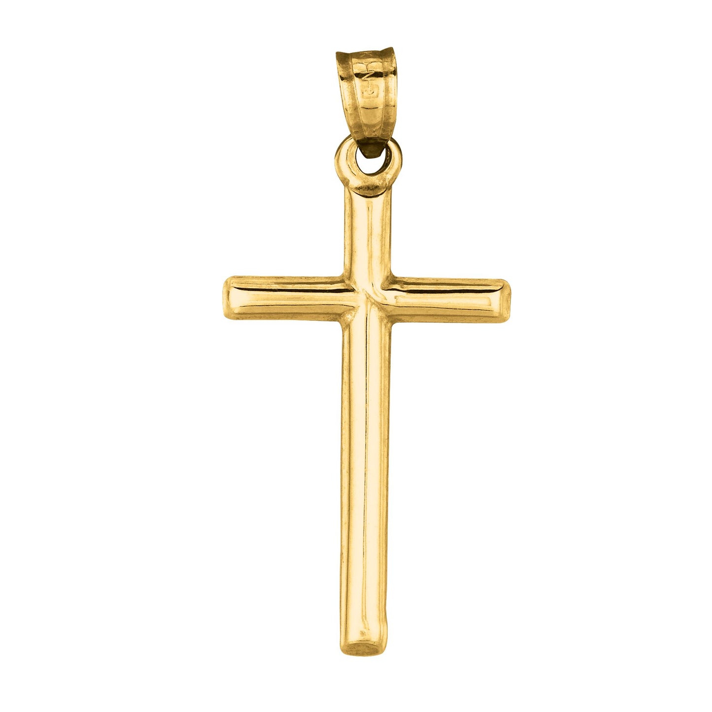 14K Yellow Gold Medium Cross