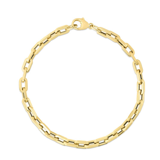 14K Corto Link Paperclip Chain