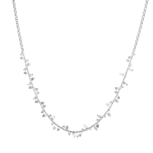 Sterling Silver Flora Necklace